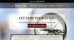 Desktop Screenshot of harvillelaw.com